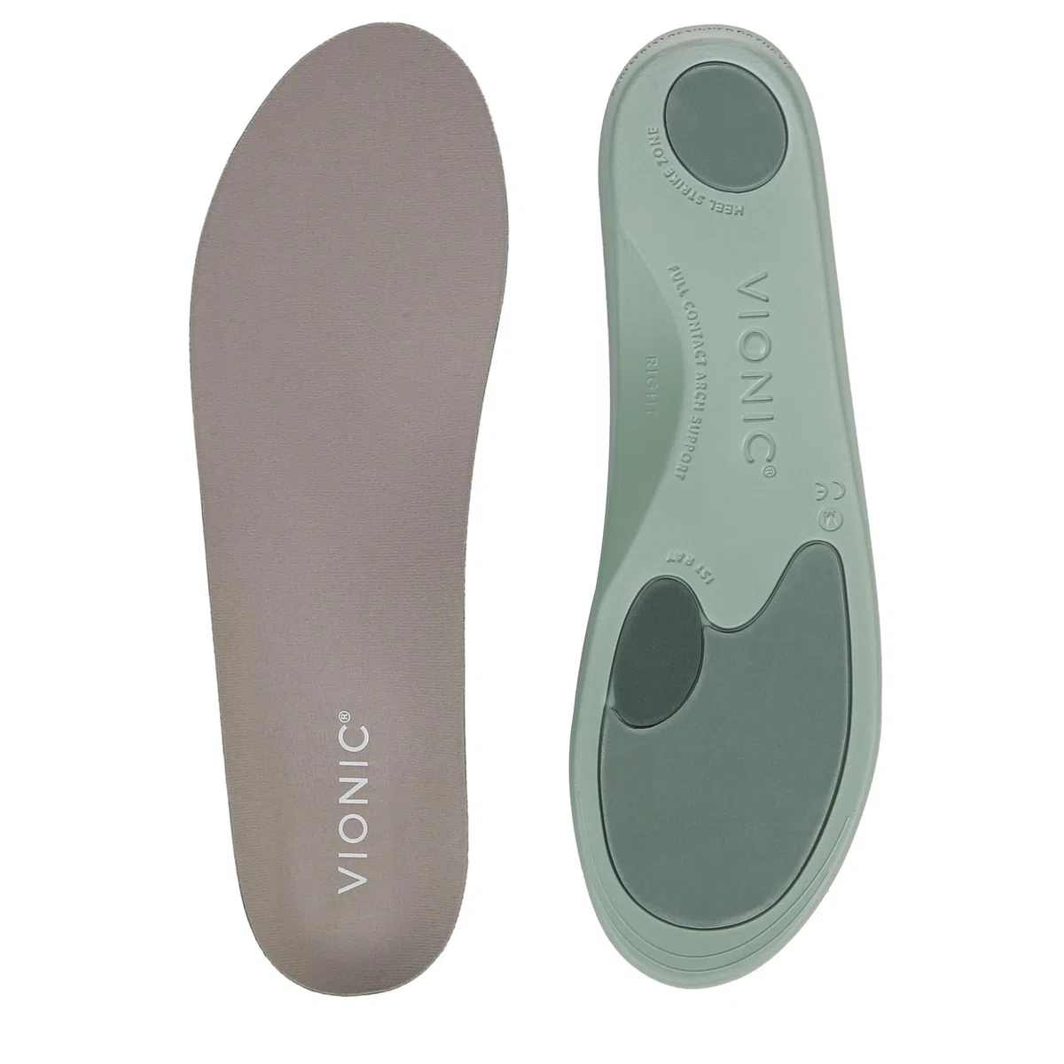 Vionic Relief - Ortesis unisex de longitud completa, extra pequeña