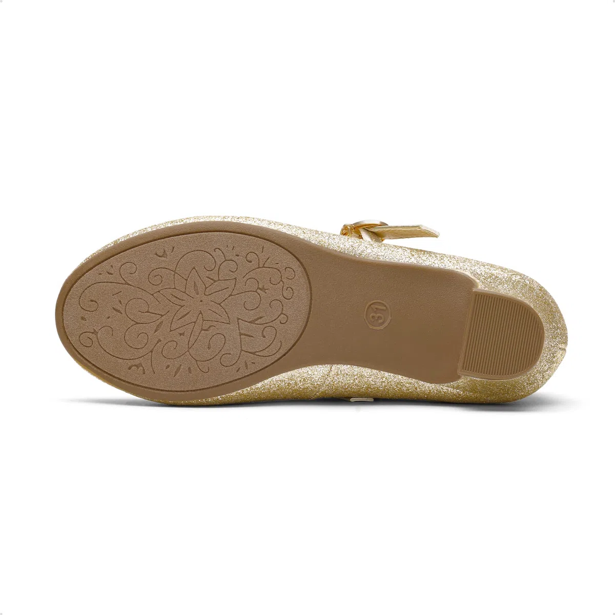 DREAM PAIRS Kids Bailarinas Niña Zapatos de Vestir de Tacón Cómodos para Fiesta Ballet Flats Chicas Princesa Brillante KFL219