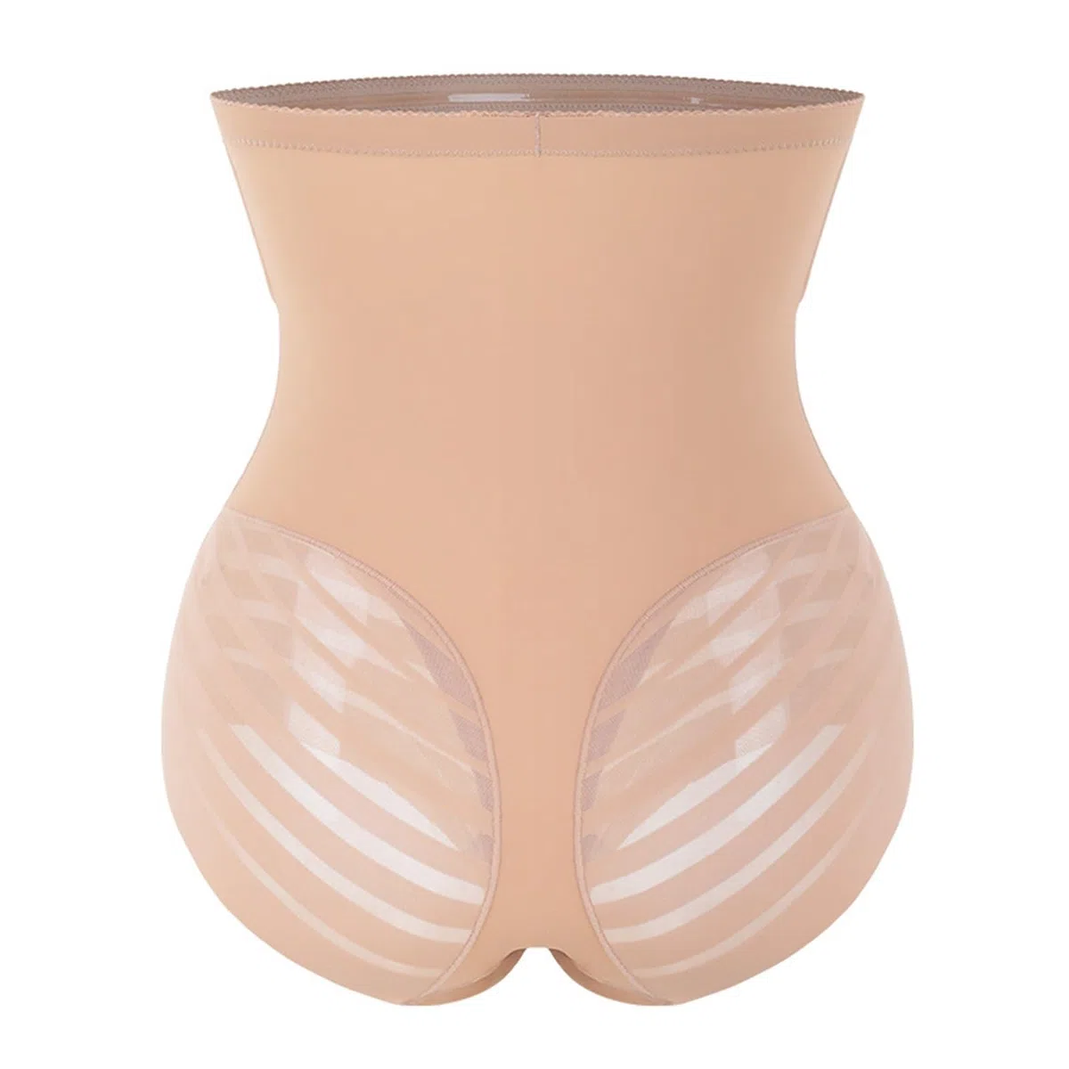 Faja Reductora Mujer Adelgazante Bragas Moldeadoras De Encaje con Tiras For Mujer, Sin Costuras, De Cintura Alta, Moldeadoras De Glúteos(Nude,M)