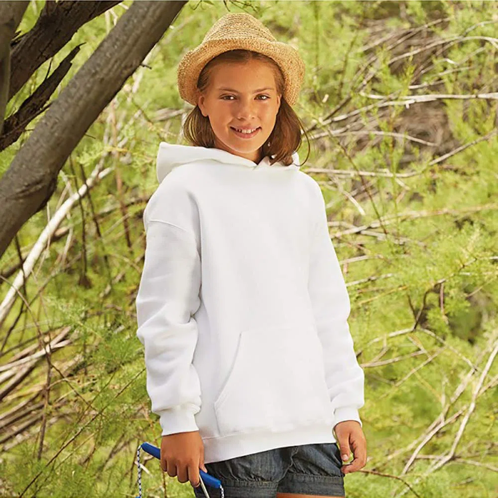 Fruit of the Loom - Sudadera con Capucha Modelo 70/30 Premium Unisex niños niñas
