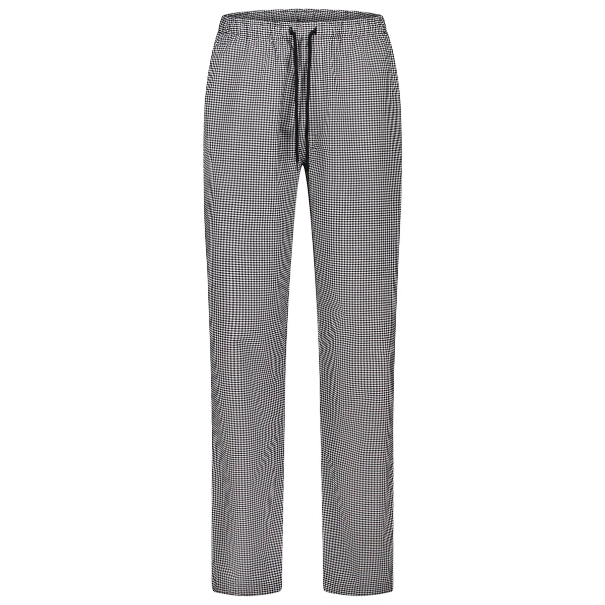 PALLTEX Alfredo Pantalones de Cocinero Unisex 100% Algodón Pantalones de Panadero EN 13688 con Cintura elástica con cordón