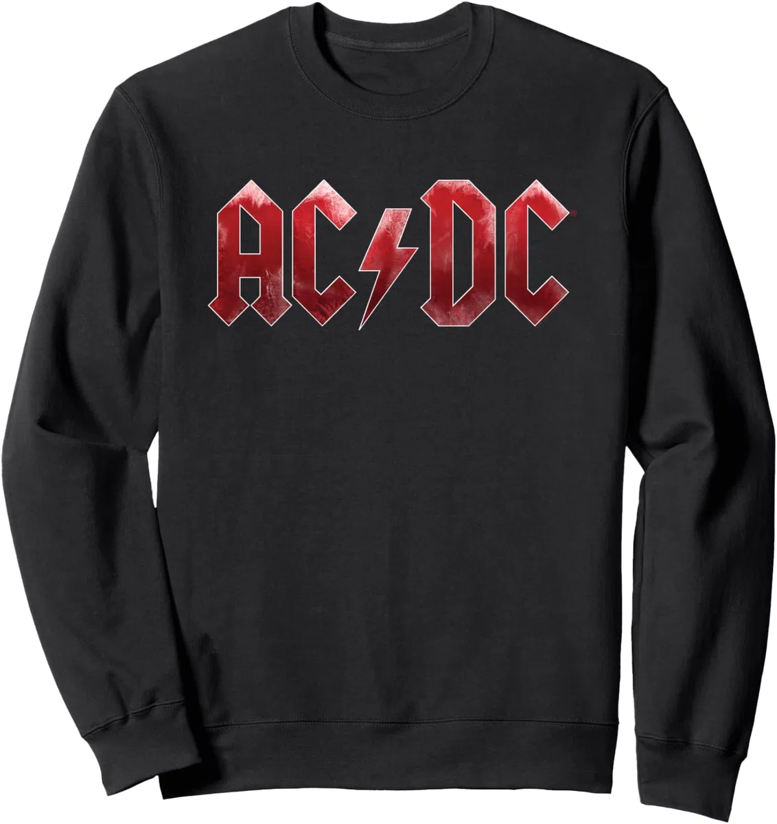 Oficial AC/DC Logo Hielo Rojo Rock Música Banda Sudadera