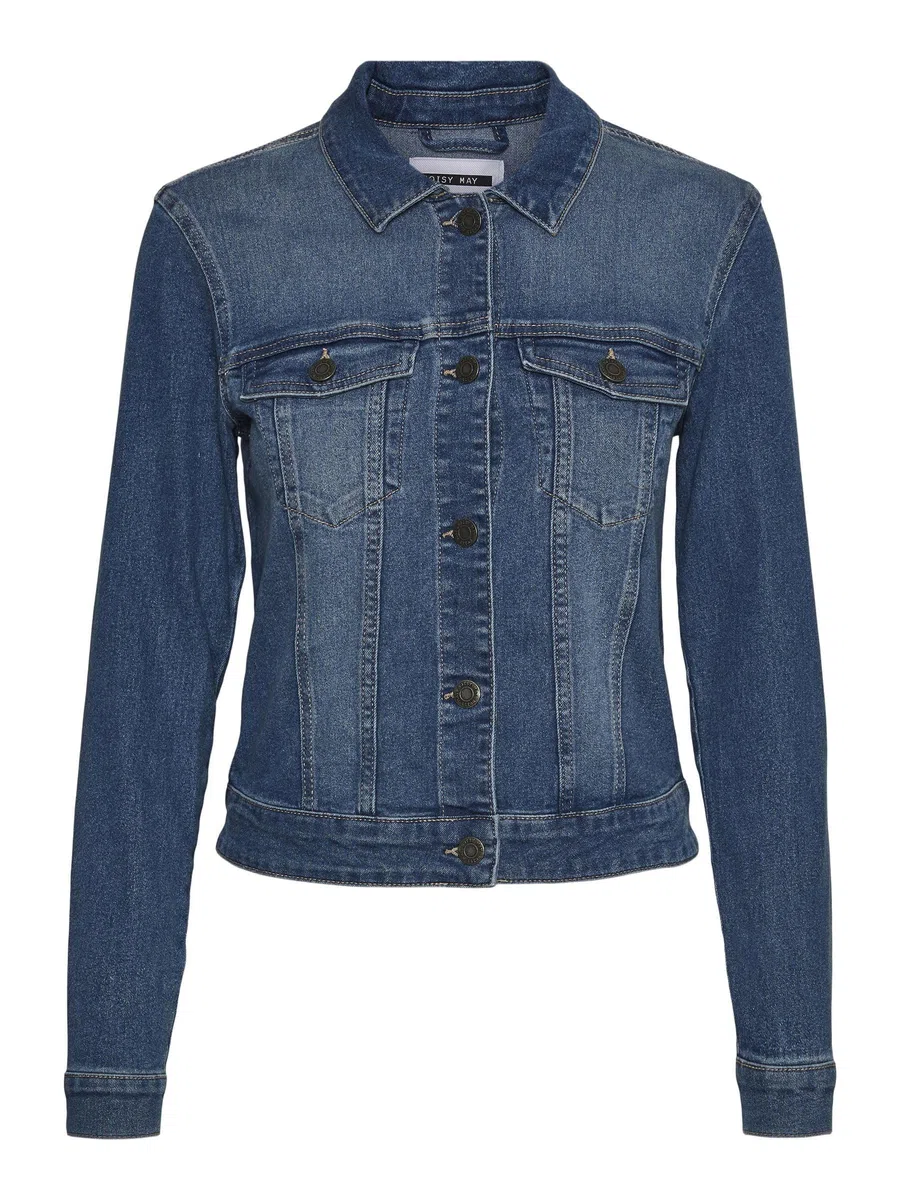 NOISY MAY Debra Denim Mujer Chaqueta Tejana Azul