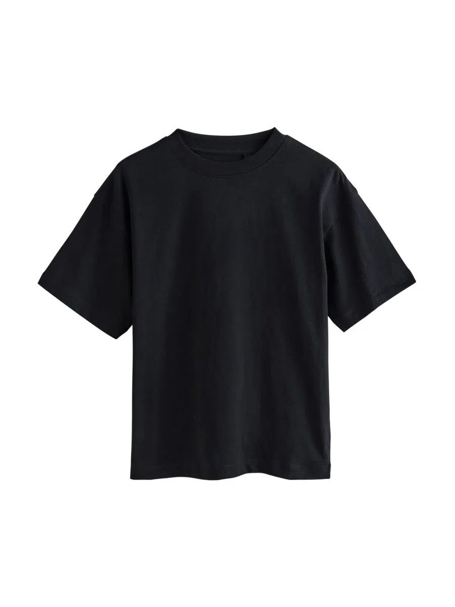 NEXT Niños Pack de 8 Camisetas de Manga Corta de Corte Holgado