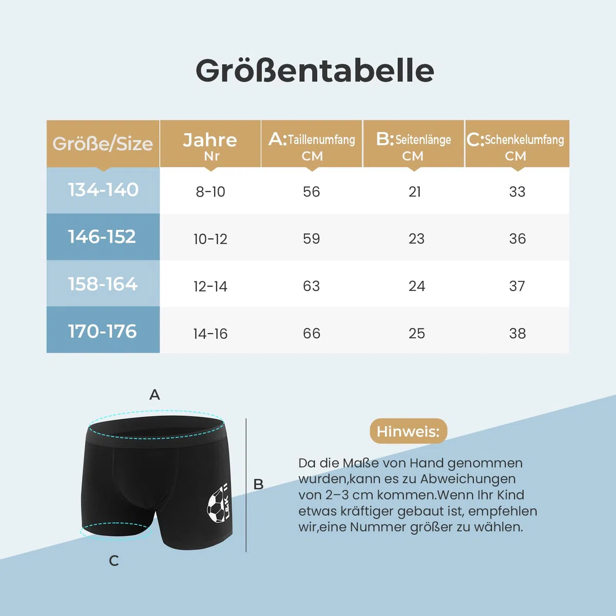 L&K-II Pack de 10 Calzoncillos Bóxer Niños en Algodón Cintura elástica Bóxers para Niño Adolescente 8-16 años Ropa Interior Negro o con Estampado
