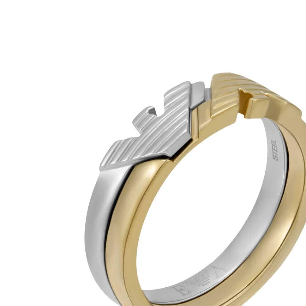 Emporio Armani Anillos Focales Mujer de acero inoxidable o latón