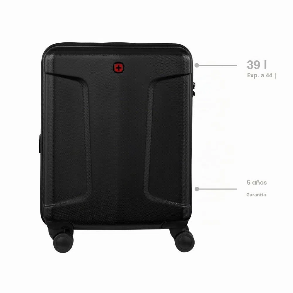 Wenger Legacy Maleta de Carcasa rígida con 4 Ruedas, Trolley, Cierre de Seguridad, Mujer, Hombre, Viajes, Vacaciones