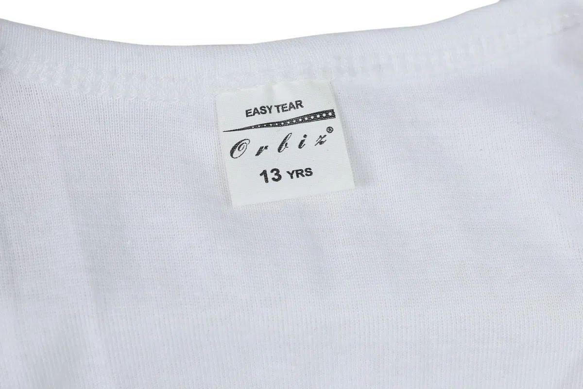 orbiz Paquete de 5 chalecos para niños y niñas, 100 % algodón puro, entrelazados, camisetas sin mangas, camisetas interiores de 3 a 13 años