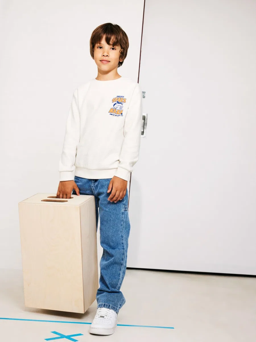 NAME IT Nkmryan Straight Jeans 4525-im L Noos - Nkmryan Vaqueros Rectos 4525-Im L Noos Niños