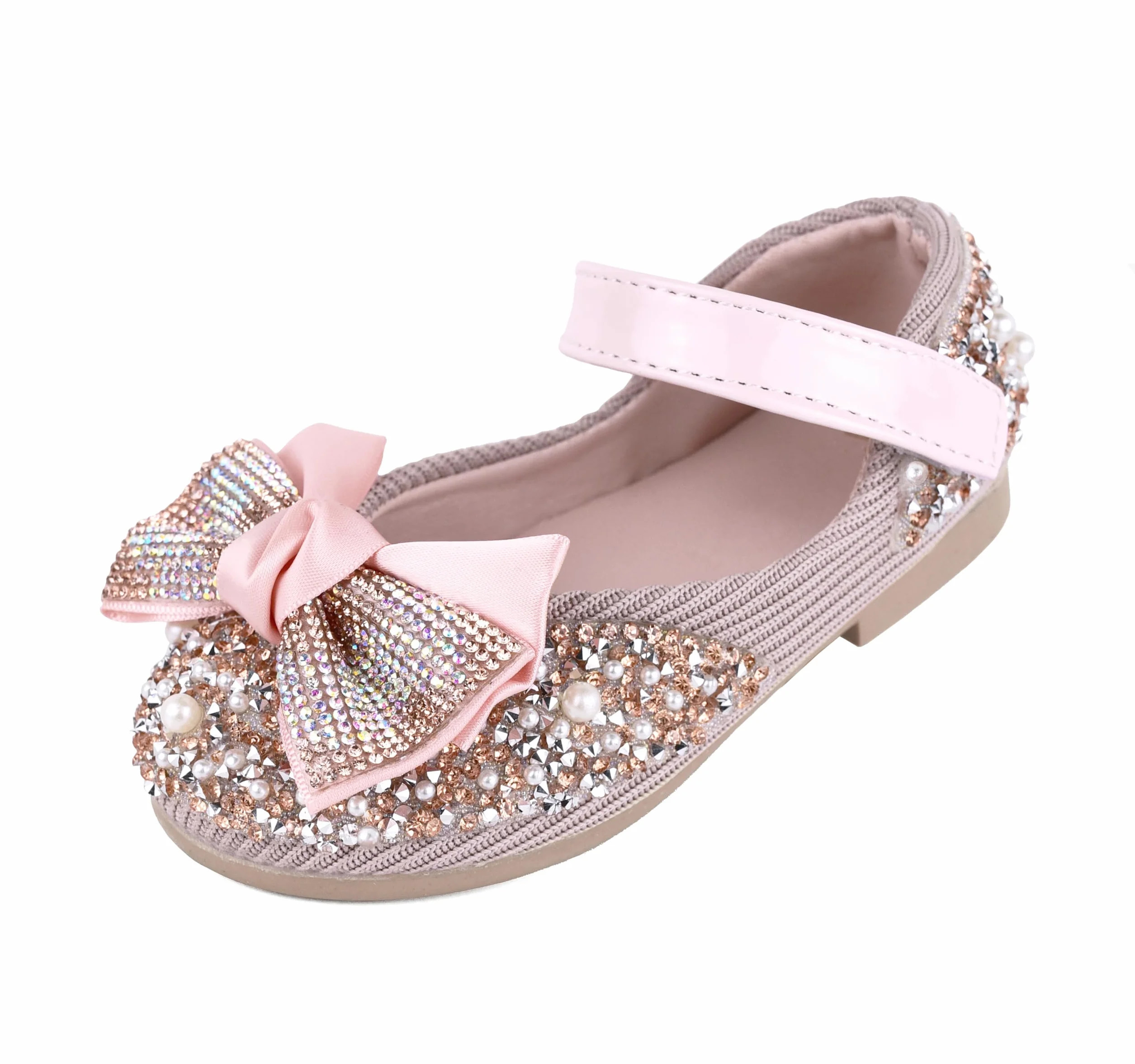 Zapatos de Princesa para Niñas, Zapatos con Lentejuelas Purpurinas Elegantes para Disfraz, Fiestas, Bodas