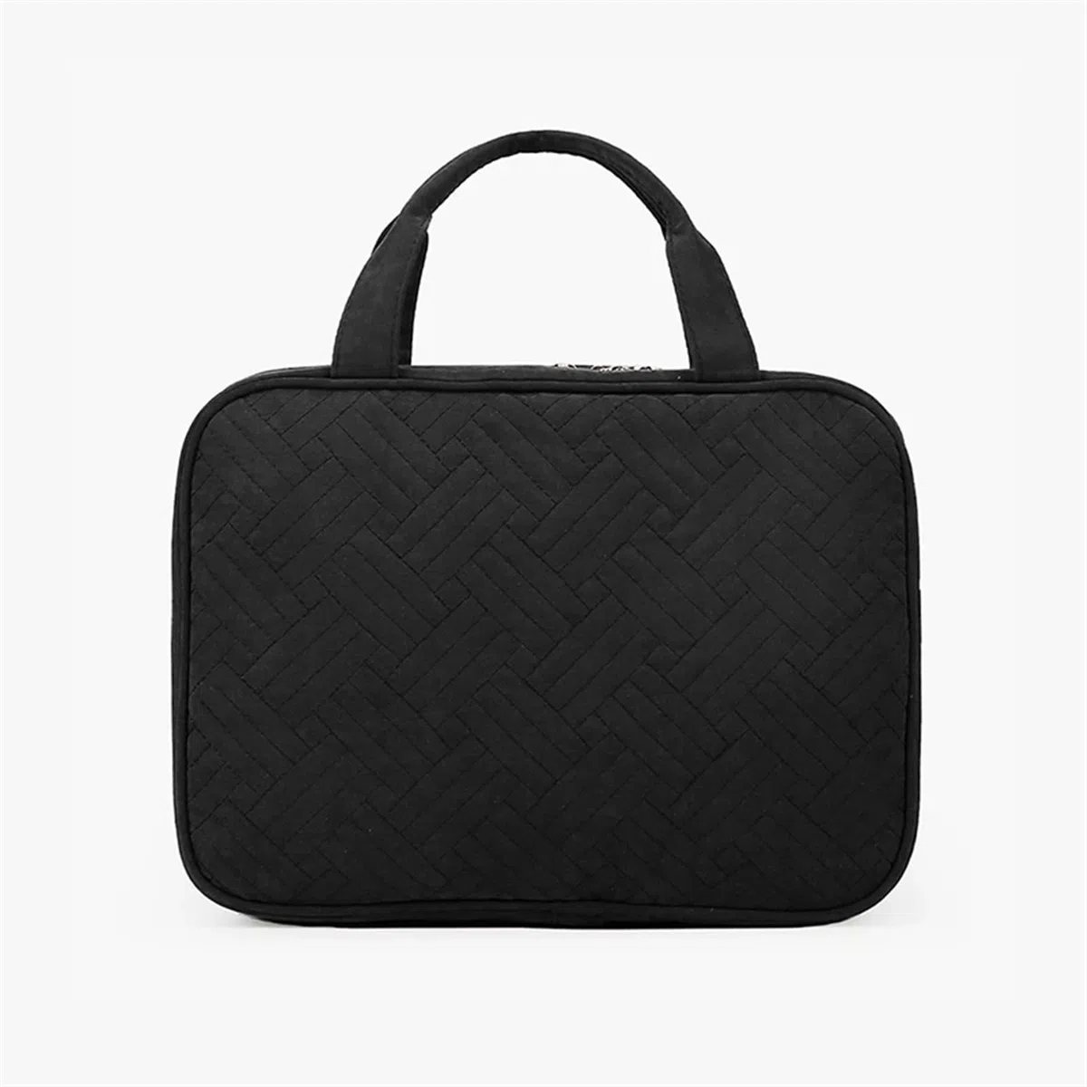 Neceser de Viaje para Mujer Neceser de Maquillaje con Gancho for Colgar, Neceser Resistente al Agua, Organizador Viaje for artículos tocador organizadores tamaño Completo(Yellow,M)