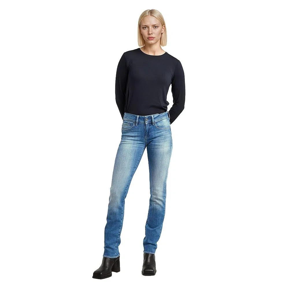 G-Star Midge Slim Straight Jeans - Jeans Mujer